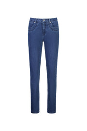 VASSALLI - Blue Denim Slim Leg Full Length Jean - 9901