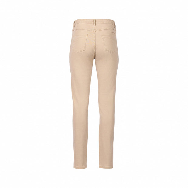 VASSALLI - Oat Denim Slim Leg Full Length Jean - 9901