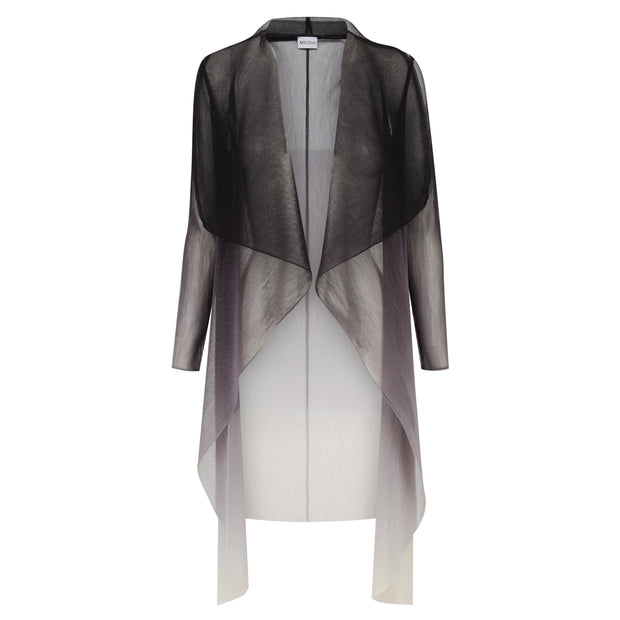 ALQUEMA - Black to Cream Cosa Coat - AC1080