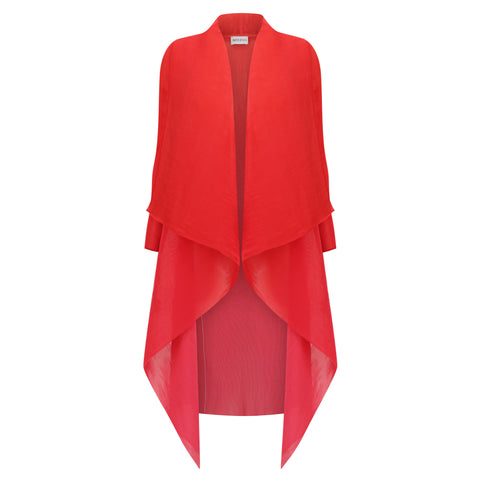 ALQUEMA - Red to Rose Collare Coat - AC2404
