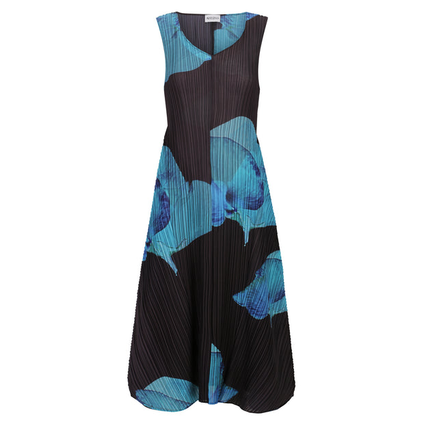 ALQUEMA - Aqua Pea Long Estrella Dress - AD1072L