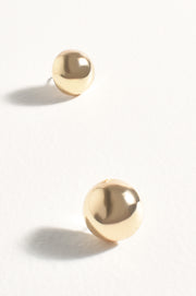 ADORNE - Gold Mini Dome Earrings - AED4068GOLD