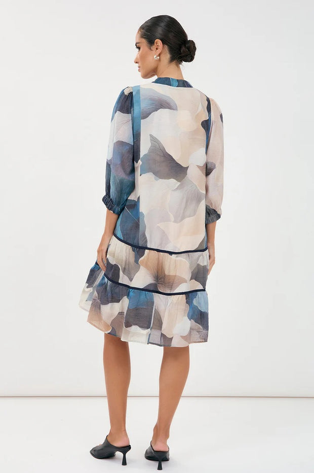 ADORNE - Mara Printed 3/4 Sleeve Dress - AJD1929