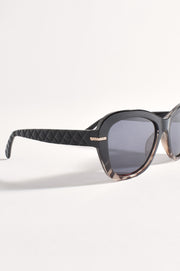 ADORNE - Rozelle Sunglasses (Black/Tortoiseshell) - AUL6346BLACTORT