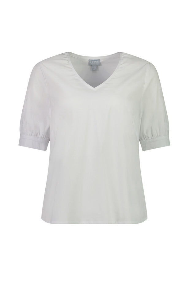 VERGE - White Acrobat Brilliance Top - 8363LW