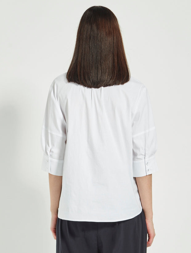 VERGE - White Acrobat Nori Top - 9746LW