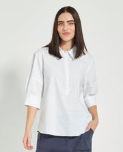 VERGE - White Acrobat Nori Top - 9746LW