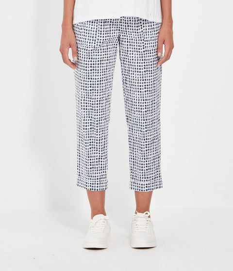 VERGE - Denim Print Acrobat Tile Pant - 9871LW