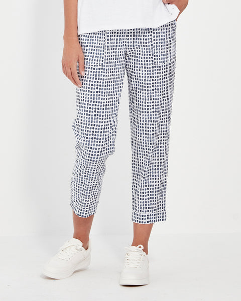 VERGE - Denim Print Acrobat Tile Pant - 9871LW