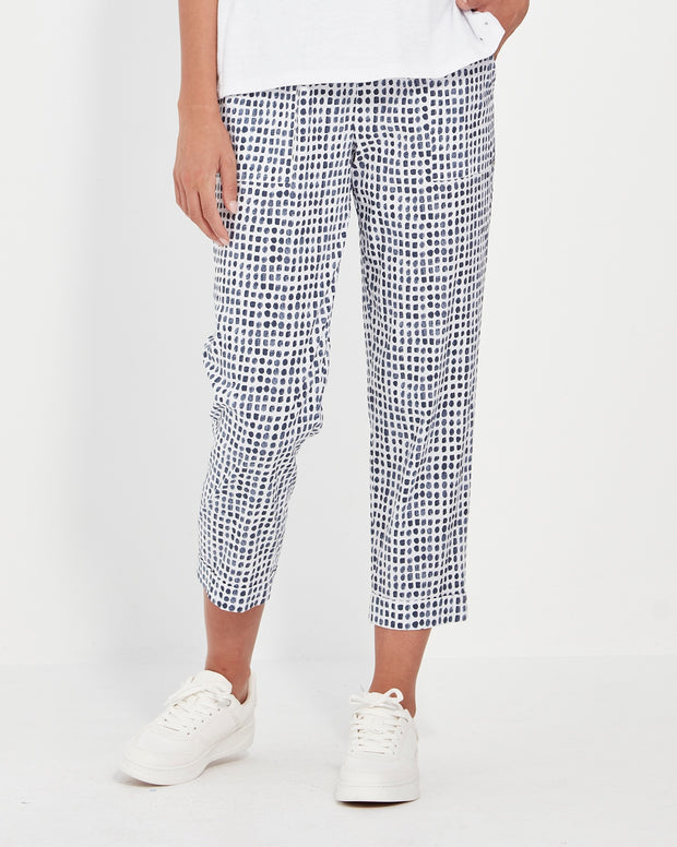 VERGE - Denim Print Acrobat Tile Pant - 9871LW