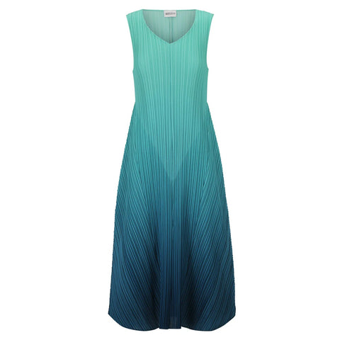 ALQUEMA - Atlantis Blue Long Estrella Dress - AD1072L