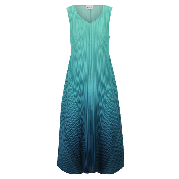 ALQUEMA - Atlantis Blue Long Estrella Dress - AD1072L