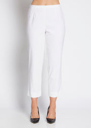 PHILOSOPHY - White Wow 7/8 Classic Zip Pant