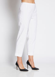 PHILOSOPHY - White Wow 7/8 Classic Zip Pant