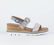 BAY LANE - Ranch Multi Raffia Sandal