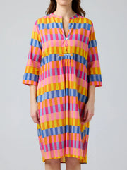 CAKE - Pink Block Seasonal Dress - 59032