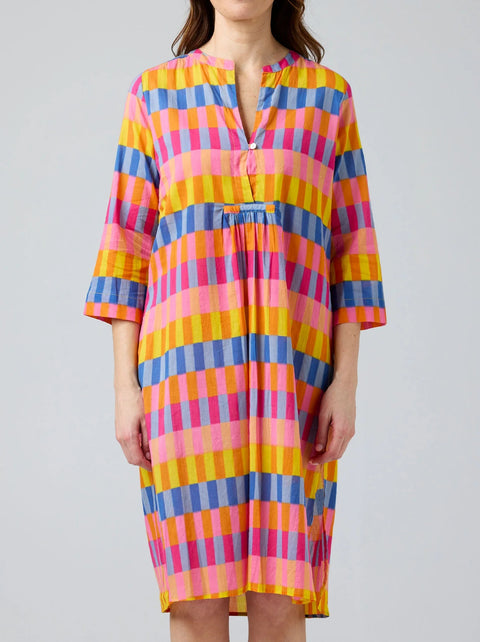 CAKE - Pink Block Seasonal Dress - 59032