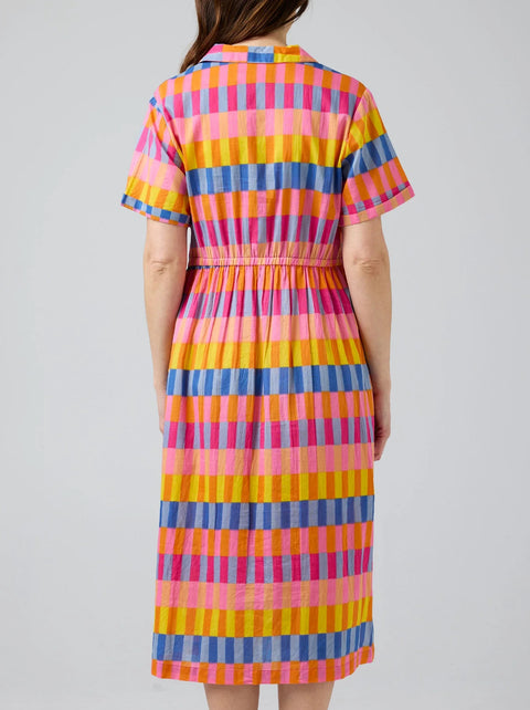 CAKE - Pink Block City Dress - 59042