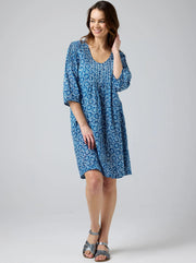 CAKE - Blue White Circle Sally Dress - 59047