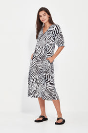 VERGE - Casey Print Dress - 9987BR