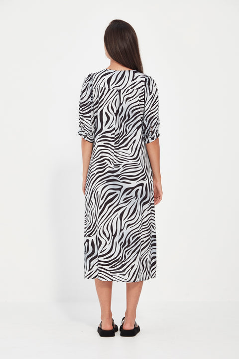 VERGE - Casey Print Dress - 9987BR