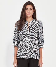 VERGE - Casey Print Top - 9988BR