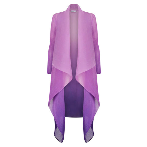 ALQUEMA - Dusty Tulle Collare Coat - AC2404