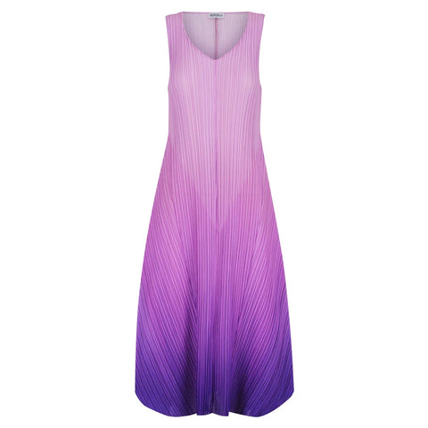 ALQUEMA - Dusty Tulle Long Estrella Dress - AD1072L