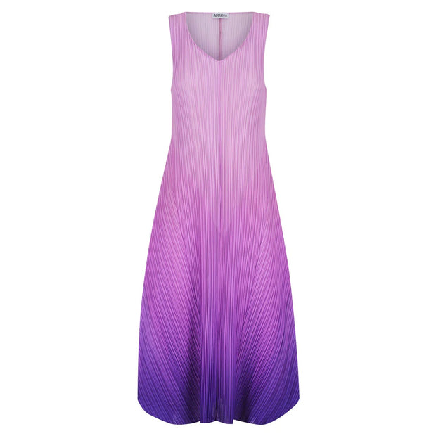 ALQUEMA - Dusty Tulle Long Estrella Dress - AD1072L