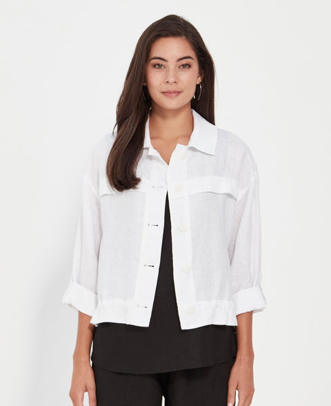 VERGE - White Echo Jacket - 9925BR