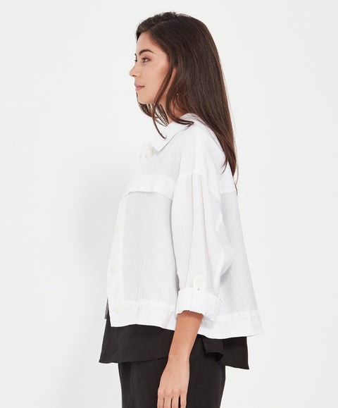 VERGE - White Echo Jacket - 9925BR