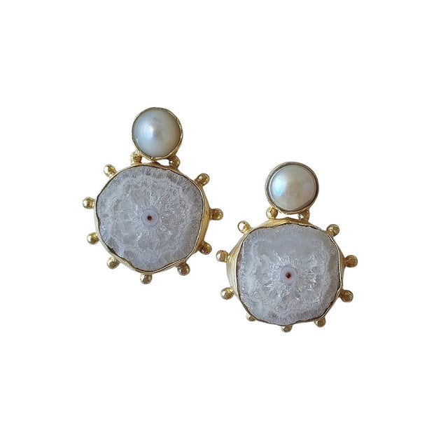 ZODA - Cressida Natural Stone Earring- FJEA33402