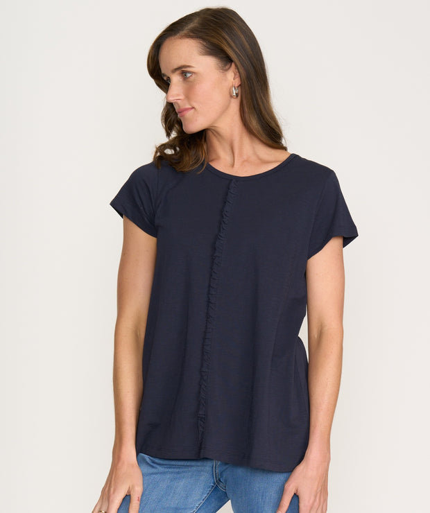 FOIL - True Navy Frill Factor Tee - FO8172