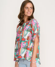 FOIL - Colour Fusion Delightful Top - FO8242