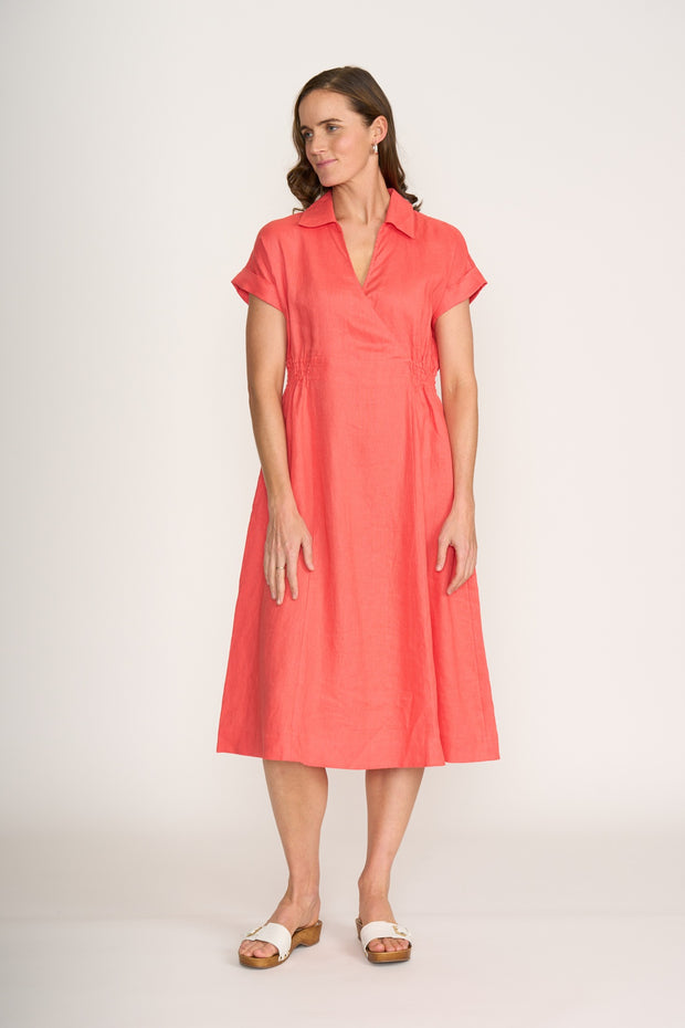 FOIL - Melon Wrap Dreams Dress - FO8243