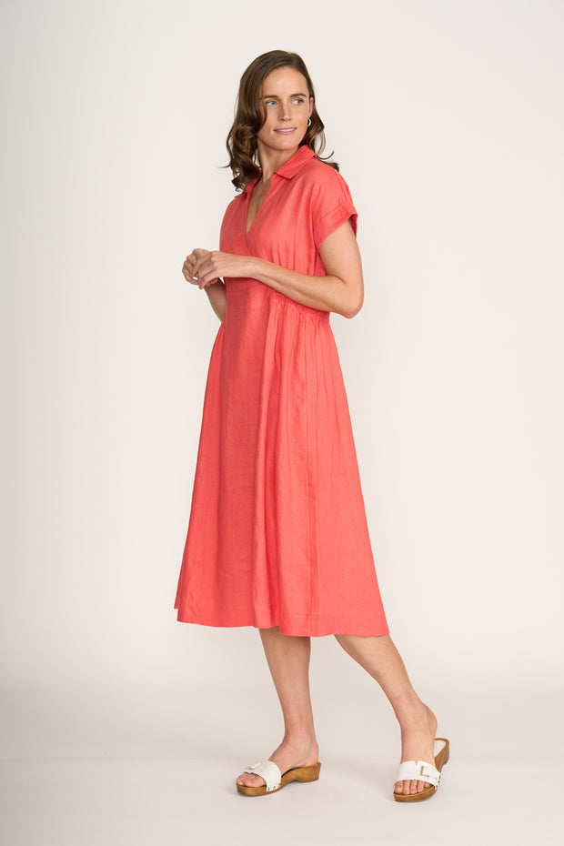 FOIL - Melon Wrap Dreams Dress - FO8243