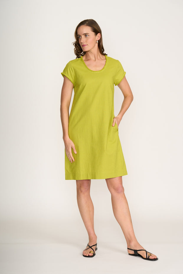 FOIL - Chartreuse Festival Dress - FO8314