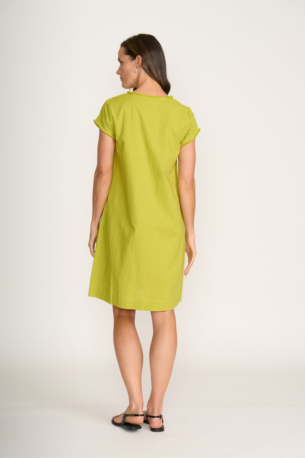 FOIL - Chartreuse Festival Dress - FO8314