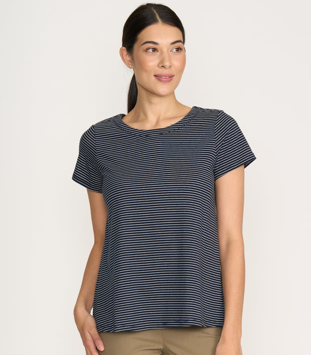 FOIL - Nauti Stripe Sway Better Tee - FO8348