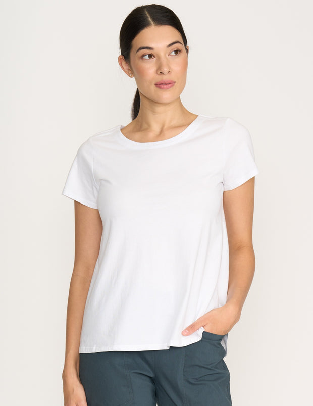 FOIL - White Sway Better Tee - FO8348