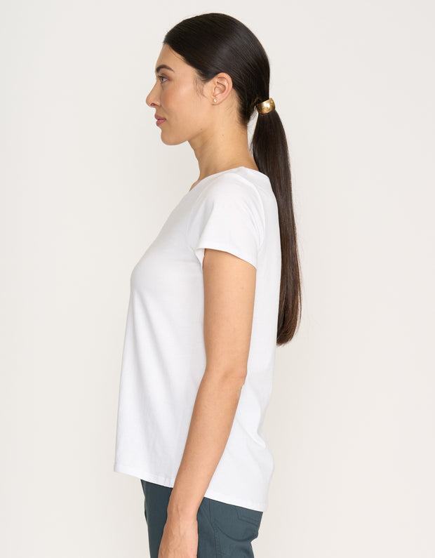 FOIL - White Sway Better Tee - FO8348