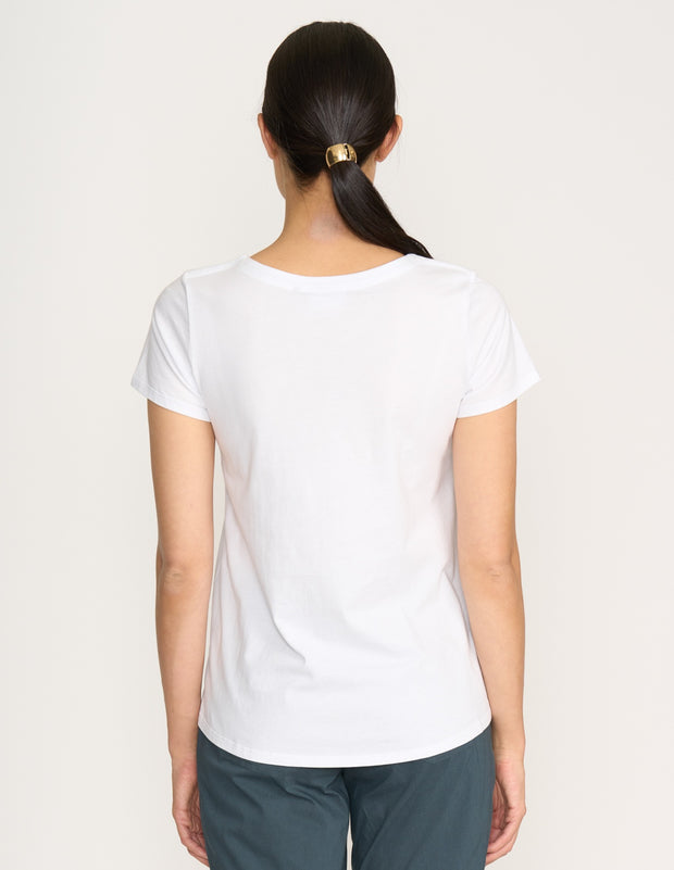 FOIL - White Sway Better Tee - FO8348