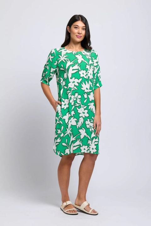 FOIL - Gardenia Print Seasoned Pro Dress - FO7929