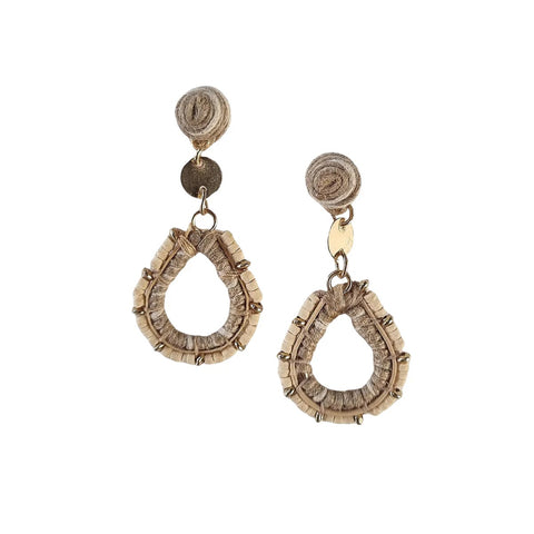 ZODA - Raffia Earring - GR3003