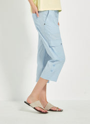 VERGE CARGO SHORT ACROBAT IN CHAMBRAY - 8833SLW
