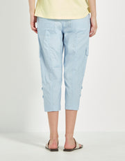 VERGE CARGO SHORT ACROBAT IN CHAMBRAY - 8833SLW