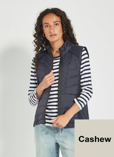 VERGE - Cashew Idaho Vest - 9866SF