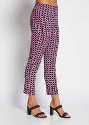 PHILOSOPHY - Pink Lattice 7/8 Easy Pant