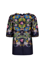 LOOBIES STORY - Florentina Top in Indigo Multi - LS2839F
