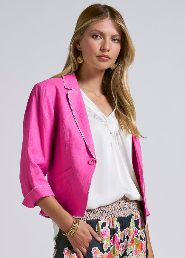 LOOBIES STORY - Viva Jacket in Flamingo - LS2861